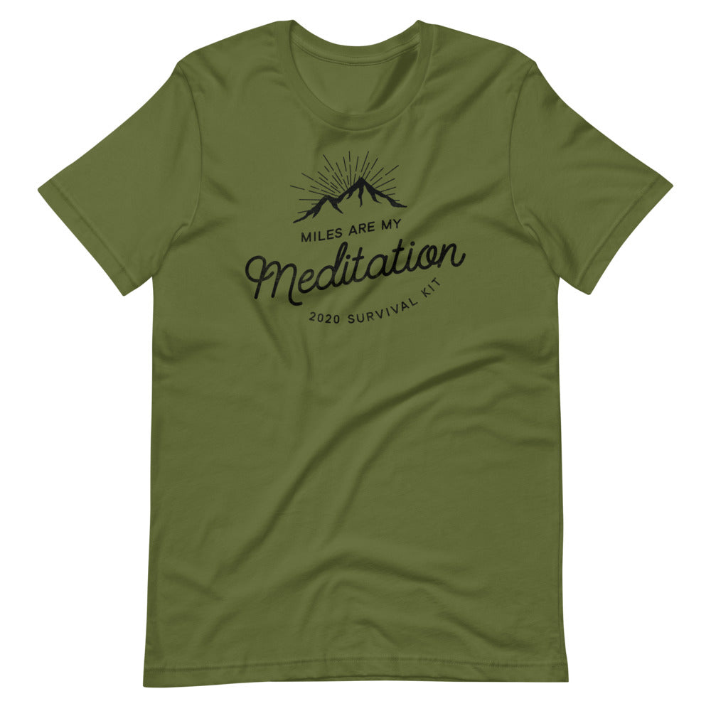 Miles are My Meditation Men/Unisex T-Shirt