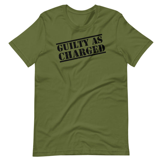 Guilty as Charged Men/Unisex T-Shirt