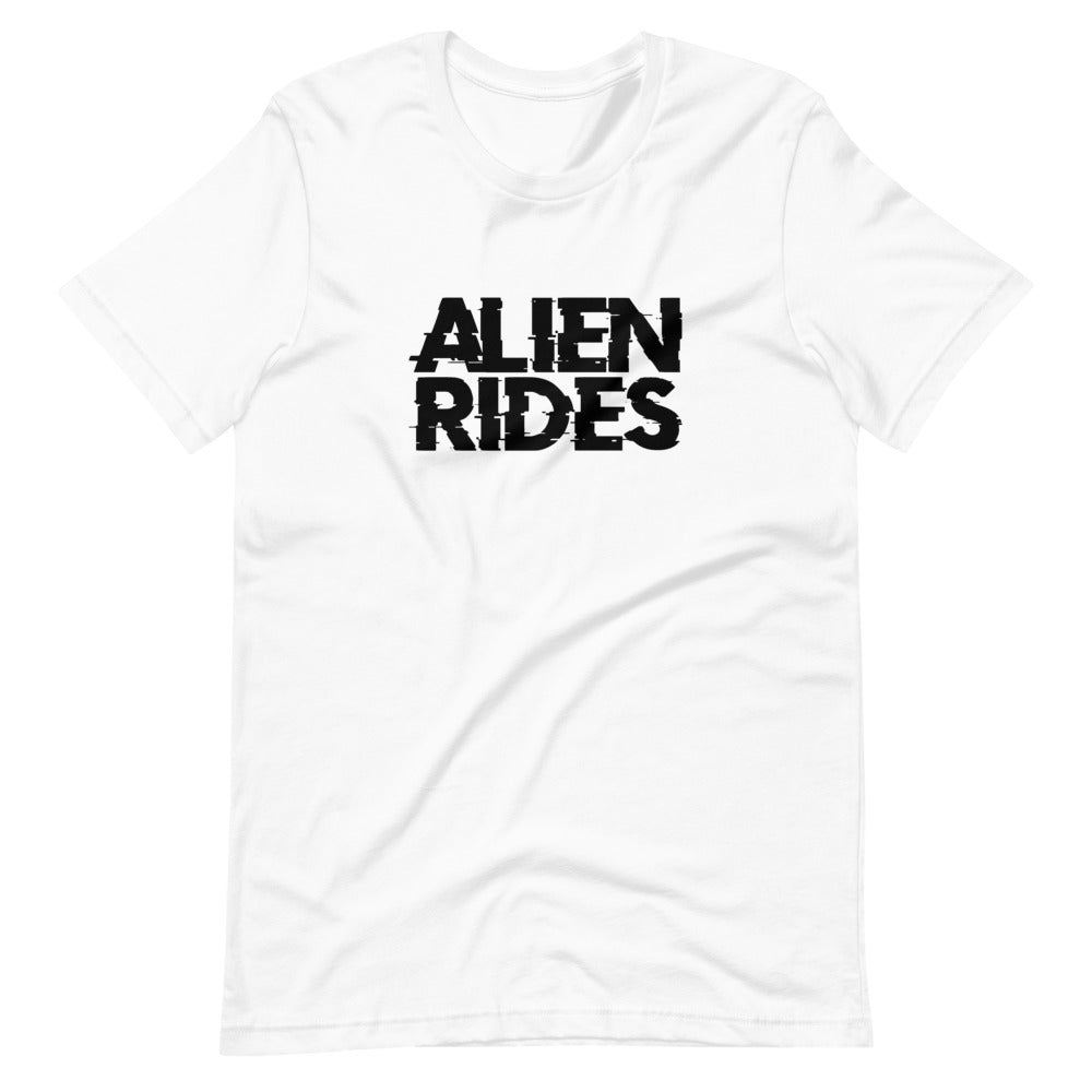 Alien Rides Distort Men/Unisex T-Shirt