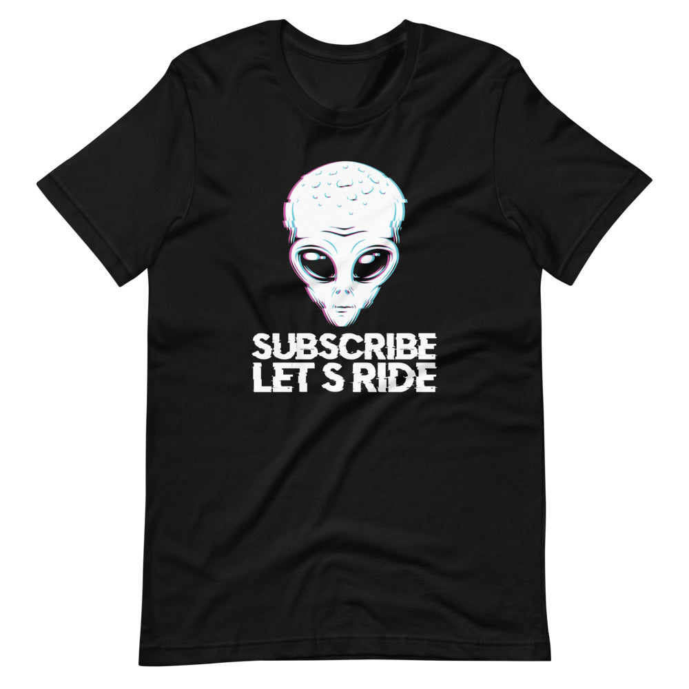 Subscribe & Let's Ride Men/Unisex T-Shirt