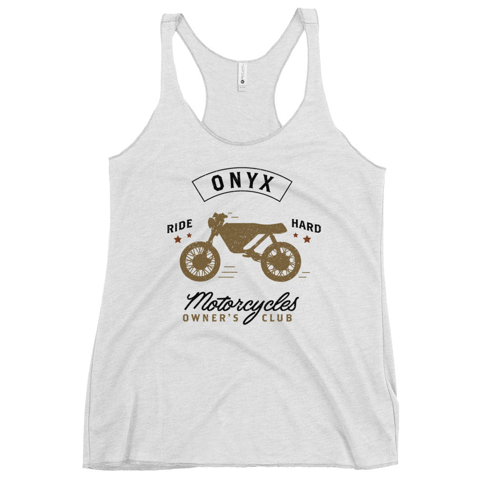 Onyx Motorcycles Owner's Club Women's Tank Top