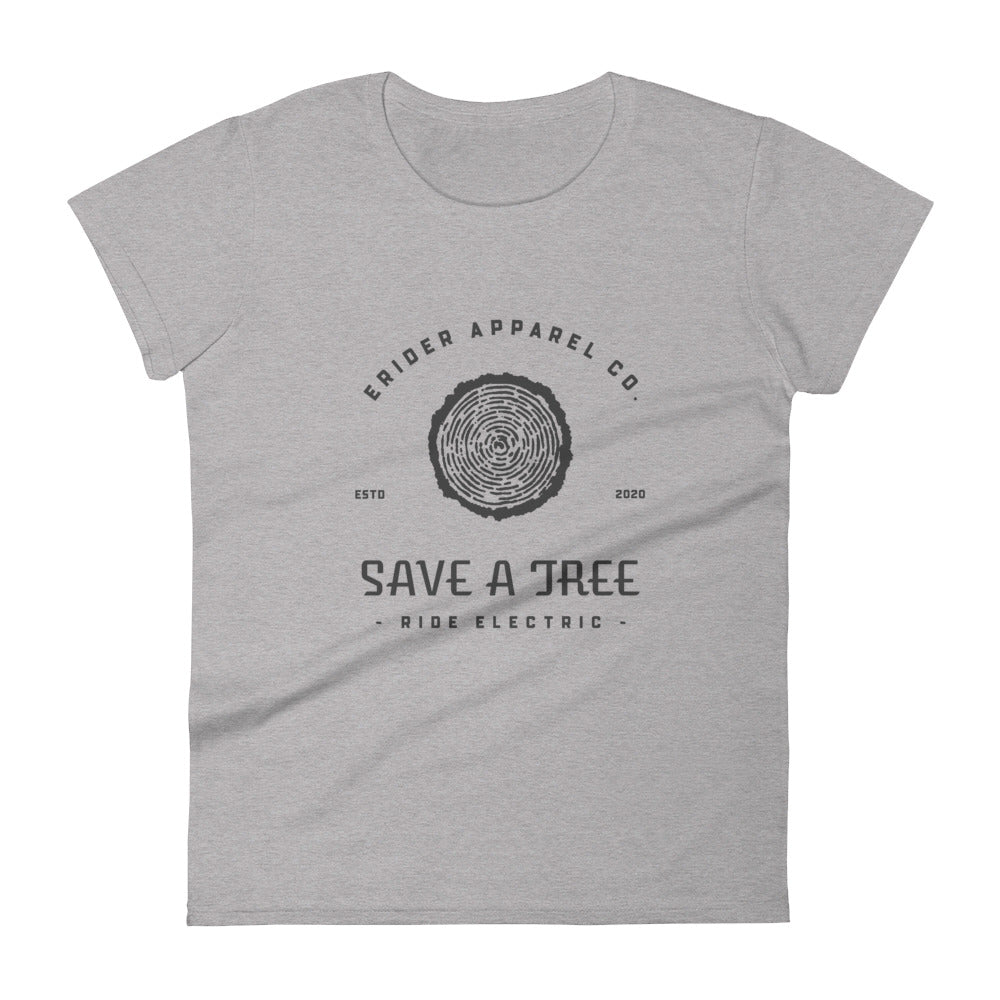 Save a Tree, Ride Electric Women's T-Shirt