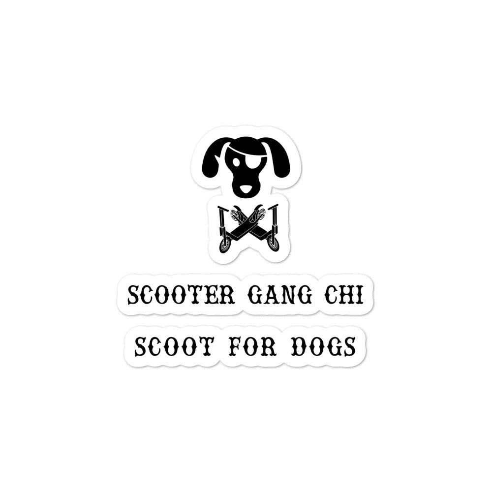 Scooter Gang Chi Sticker Pack A