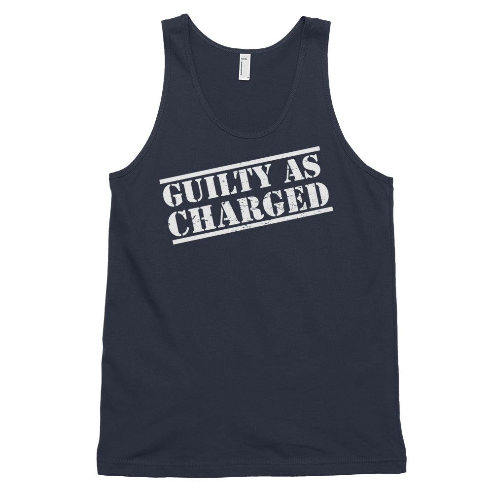 Guilty as Charged Men/Unisex Tank Top