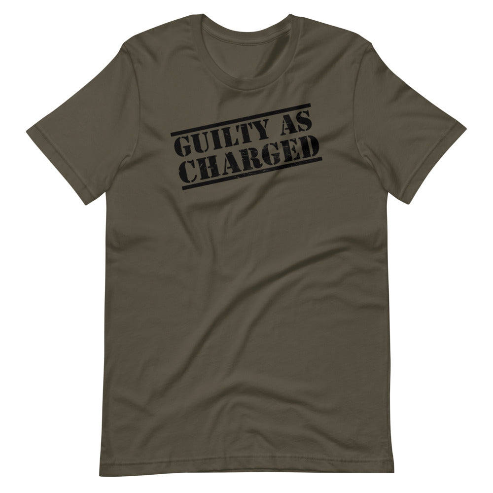 Guilty as Charged Men/Unisex T-Shirt